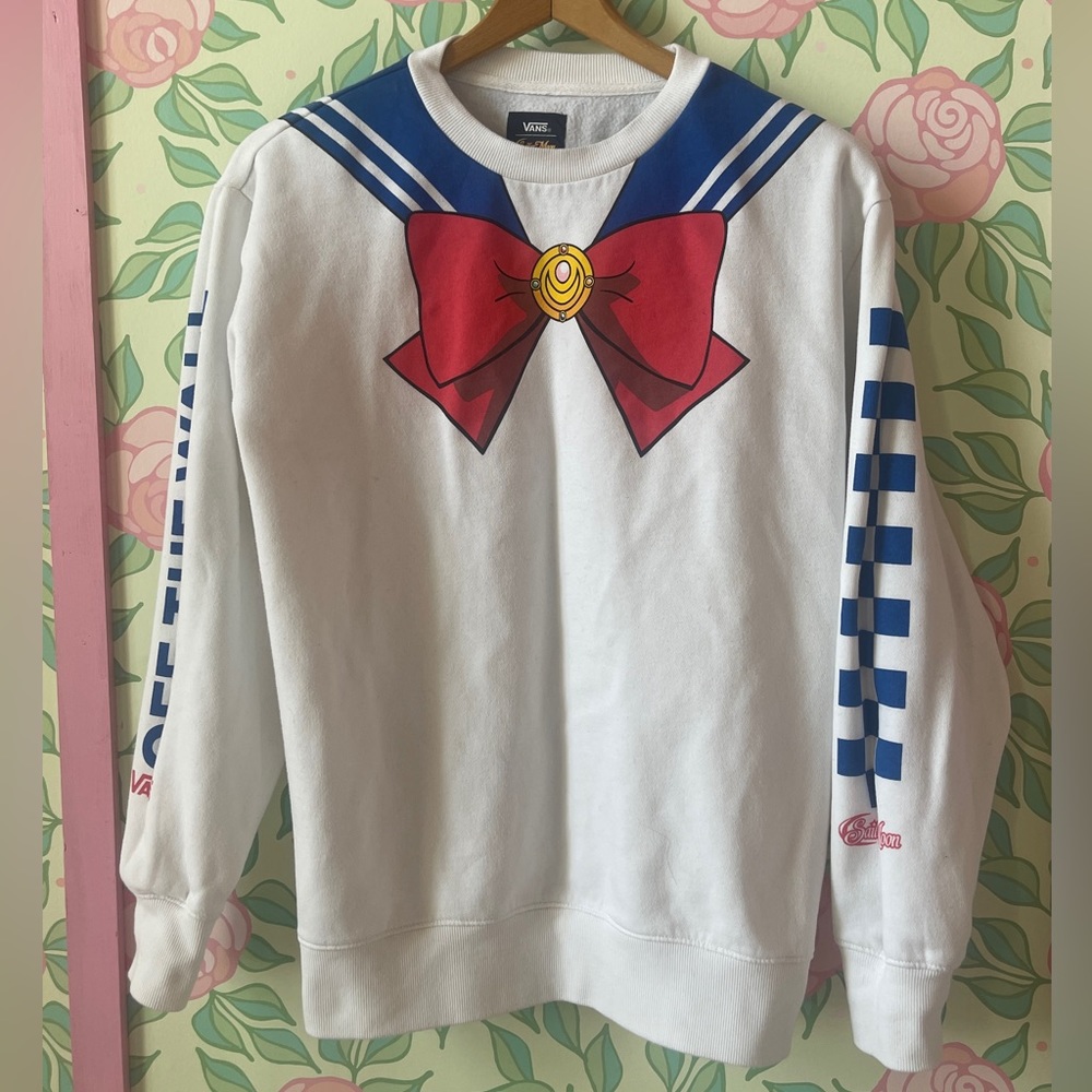 Vans X Sailor Moon crewneck sweatshirt